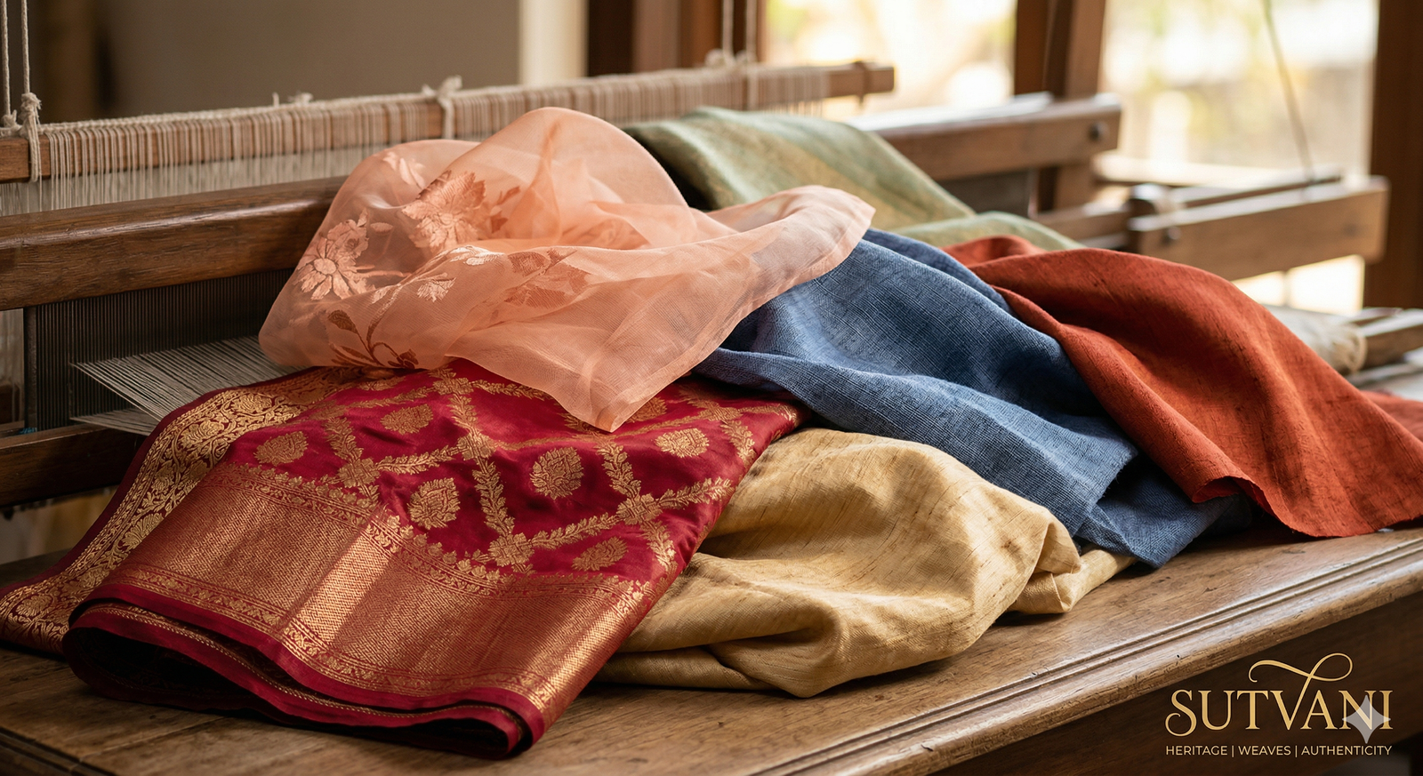 Top 10 Must-Have Saree Fabrics for the Modern Wardrobe | SUTVANI